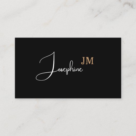 Schwarz-weißer Qr-Code Visitenkarte (Vorderseite)