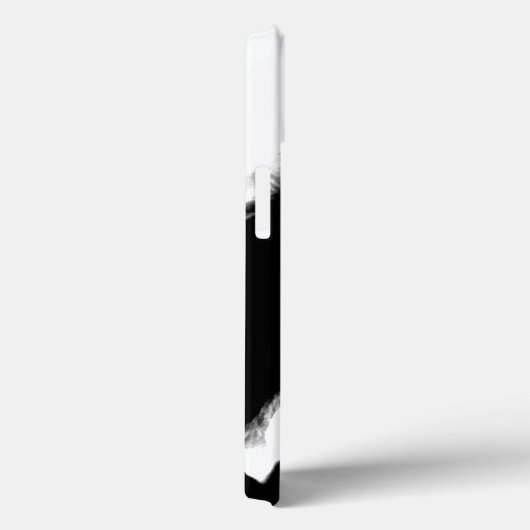 Schwarz-weißer Schimpanse Case-Mate iPhone Hülle (Rückseite / Rechts)