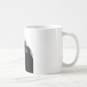 Schwarz-weißer Schimpanse Kaffeetasse