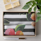 Schwarz-weißer Seidenpapier (Geschenk)