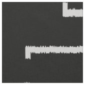 Schwarz-weißer Tanz Afrikanisches Muster Textil Stoff (Nahaufnahme)