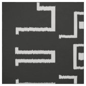 Schwarz-weißer Tanz Afrikanisches Muster Textil Stoff (Muster)