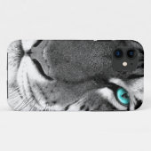 Schwarz-weißer Tiger Case-Mate iPhone Hülle (Rückseite (Horizontal))