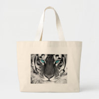 Schwarz-weißer Tiger