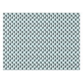 Schwarz-weißer Winterwaldbär Tischdecke (Vorderseite (Horizontal))