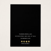 Schwarz-weißer Zeiger für einfache Skripte (Rückseite)