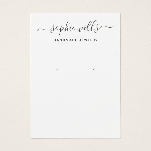 Schwarz-weißer Zeiger für einfache Skripte (Vorderseite)