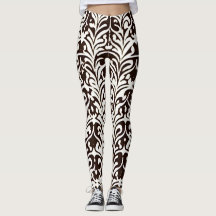 Schwarz-weißes afrikanisches Ziermuster