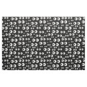 Schwarz-weißes Augengewebe Stoff (Fat Quarter (45,7 x 55,9 cm))