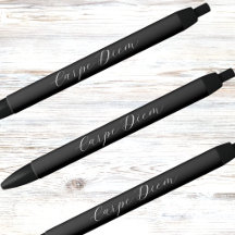 Schwarz-weißes benutzerdefiniertes Motto-Slogan