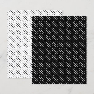 Schwarz-weißes Diagonal Dash Scrapbook