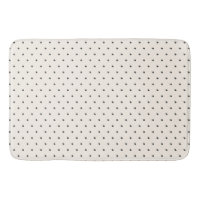 Schwarz-Weißes Elfenbein-Polka-Punkt-Muster Retro
