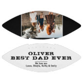 Schwarz-weißes Foto der besten Vater Football (Paneele)