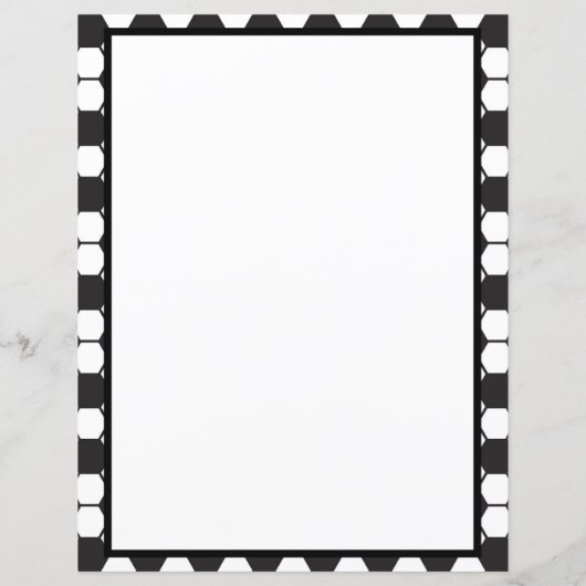 Schwarz-weißes Fußball-Muster personalisieren (Rückseite)