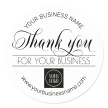 Schwarz-weißes Geschäftsdanken | LOGO hinzufügen