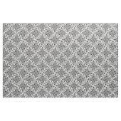 Schwarz-weißes Gewebe aus Floral Damask Stoff (Yard (91,4 cm))