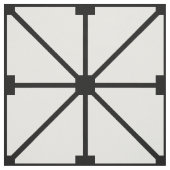 Schwarz-weißes Gittermuster Stoff (Muster)