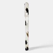 Schwarz-weißes Gold Südwestküste Case-Mate iPhone Hülle (Rückseite / Links)