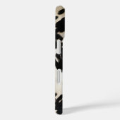 Schwarz-weißes Gold Südwestküste Case-Mate iPhone Hülle (Rückseite / Rechts)