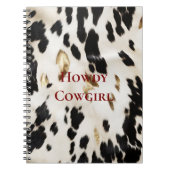 Schwarz-weißes Gold Südwestküste Notizblock (Vorderseite)