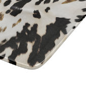 Schwarz-weißes Gold Südwestküste Schneidebrett (Ecke)