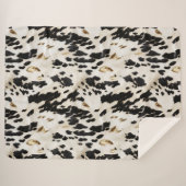 Schwarz-weißes Gold Südwestküste Sherpadecke (Vorderseite (Horizontal))