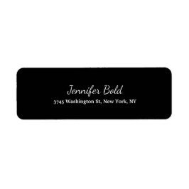 Schwarz-weißes Handwriting-Skript Creative Schlich