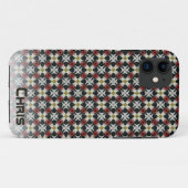 Schwarz-weißes Handy-Gehäuse mit benutzerdefiniert Case-Mate iPhone Hülle (Rückseite (Horizontal))