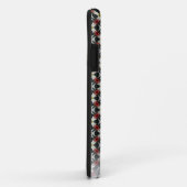 Schwarz-weißes Handy-Gehäuse mit benutzerdefiniert Case-Mate iPhone Hülle (Hinten/Rechts)