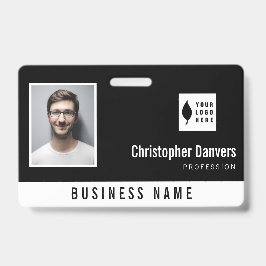 Schwarz-weißes Hinzufügen eines Mitarbeiters im Lo Ausweis