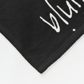 Schwarz-weißes Katana-Muster für Ninja Fleecedecke (Ecke)