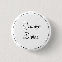 Schwarz-weißes modernes Elegant, göttlich rund