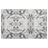 Schwarz-weißes modernes Watercolorland mit Blumen Stoff (Fat Quarter (45,7 x 55,9 cm))