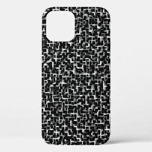 Schwarz-weißes Muster der digitalen Camouflage Case-Mate iPhone Hülle