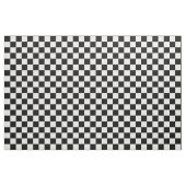 Schwarz-weißes Muster eines überprüften Blocks Stoff (Yard (91,4 cm))