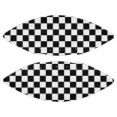 Schwarz-weißes Muster für die klassische Prüfplati Football (Paneele)