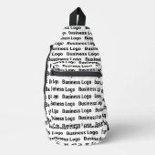 Schwarz-weißes Muster für Werbegeschenke für Unter Crossbody Bag (Vorderseite)