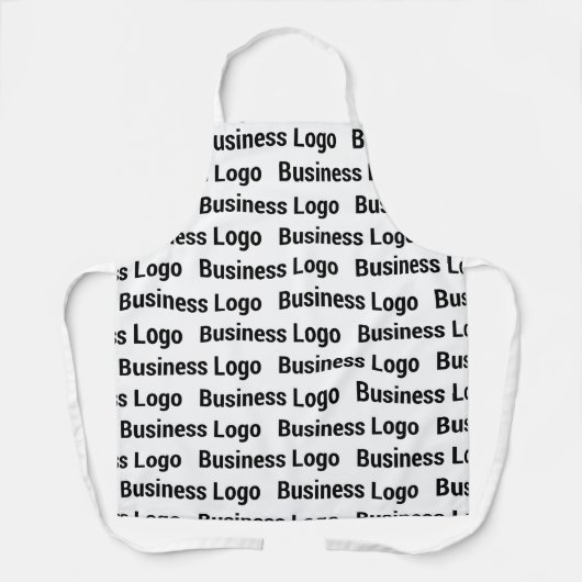 Schwarz-weißes Muster für Werbegeschenke für Unter Schürze (Vorderseite)