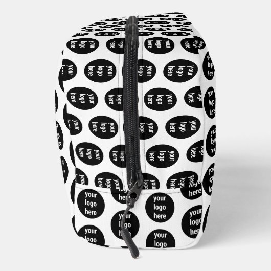 Schwarz-weißes Muster für Werbegeschenke für Unter Waschbeutel (Rechts)