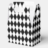 Schwarz-weißes Muster Greiffeld Geschenkschachtel (Geöffnet)