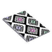 Schwarz-weißes Navajo Muster Notizblock (Rechte Seite)
