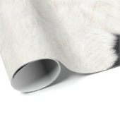 Schwarz-weißes Papier für das Abpacken von Rindern Geschenkpapier (Rolleneckpunkt)