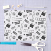 Schwarz-weißes Party Seidenpapier (Handwerk)