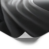 Schwarz-weißes Portrait Mutter und Tochter | Art d Poster (Ecke)