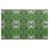 Schwarz-weißes Ruffed Lemur-Gewebe Stoff (Fat Quarter (45,7 x 55,9 cm))