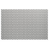 Schwarz-weißes Schachbrett Muster Koch Uniform Stoff (Yard (91,4 cm))