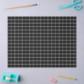 Schwarz-weißes Seilpapier Seidenpapier (Basteln)