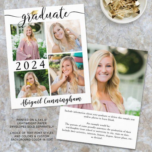 Schwarz-weißes Skript für die Ankündigung von Haus