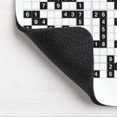 Schwarz-weißes Sudoku Mousepad (Ecke)