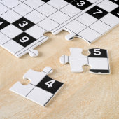 Schwarz-weißes Sudoku Puzzle (Seite)
